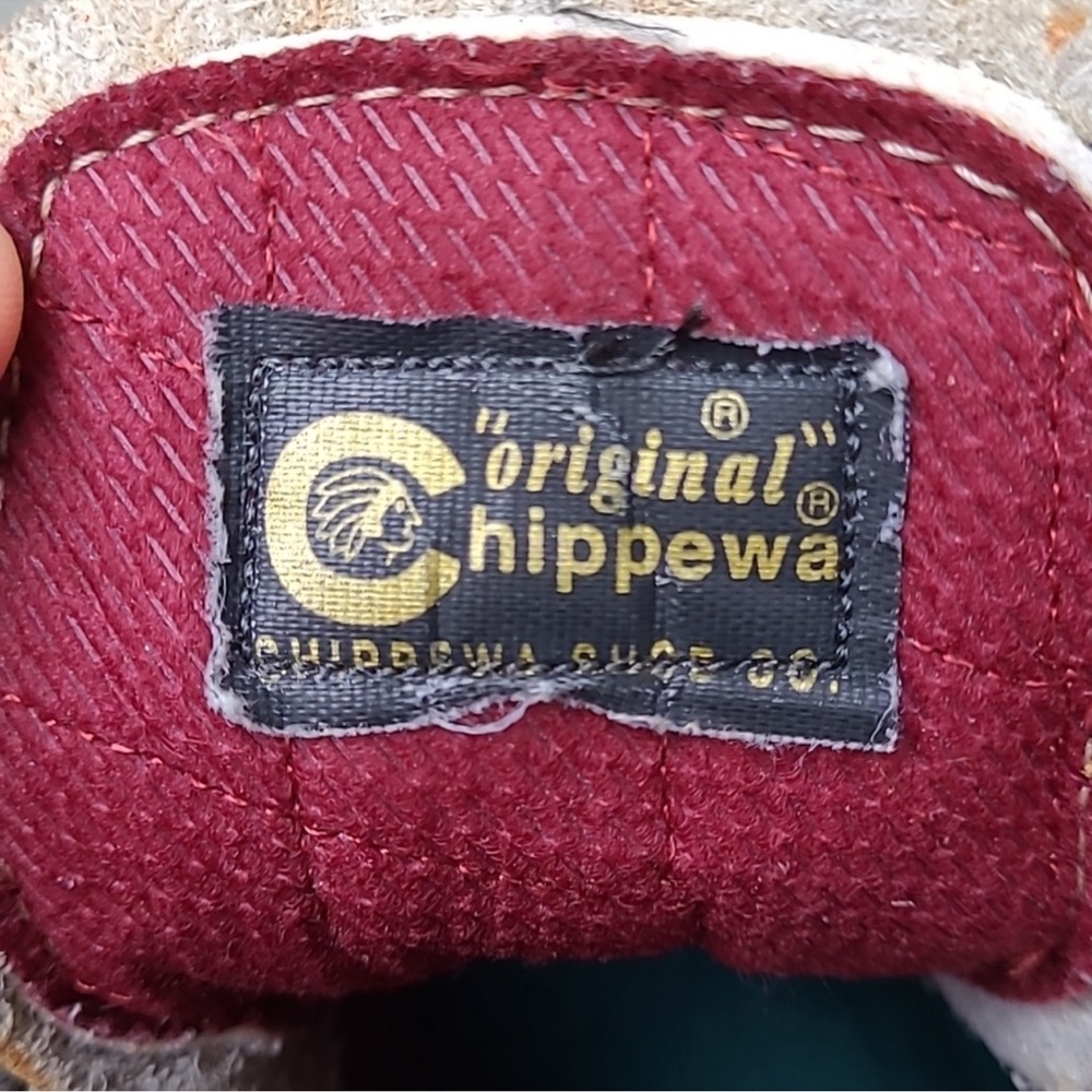 Chippewa original leather vintage  work utility boots - Picture 11 of 12